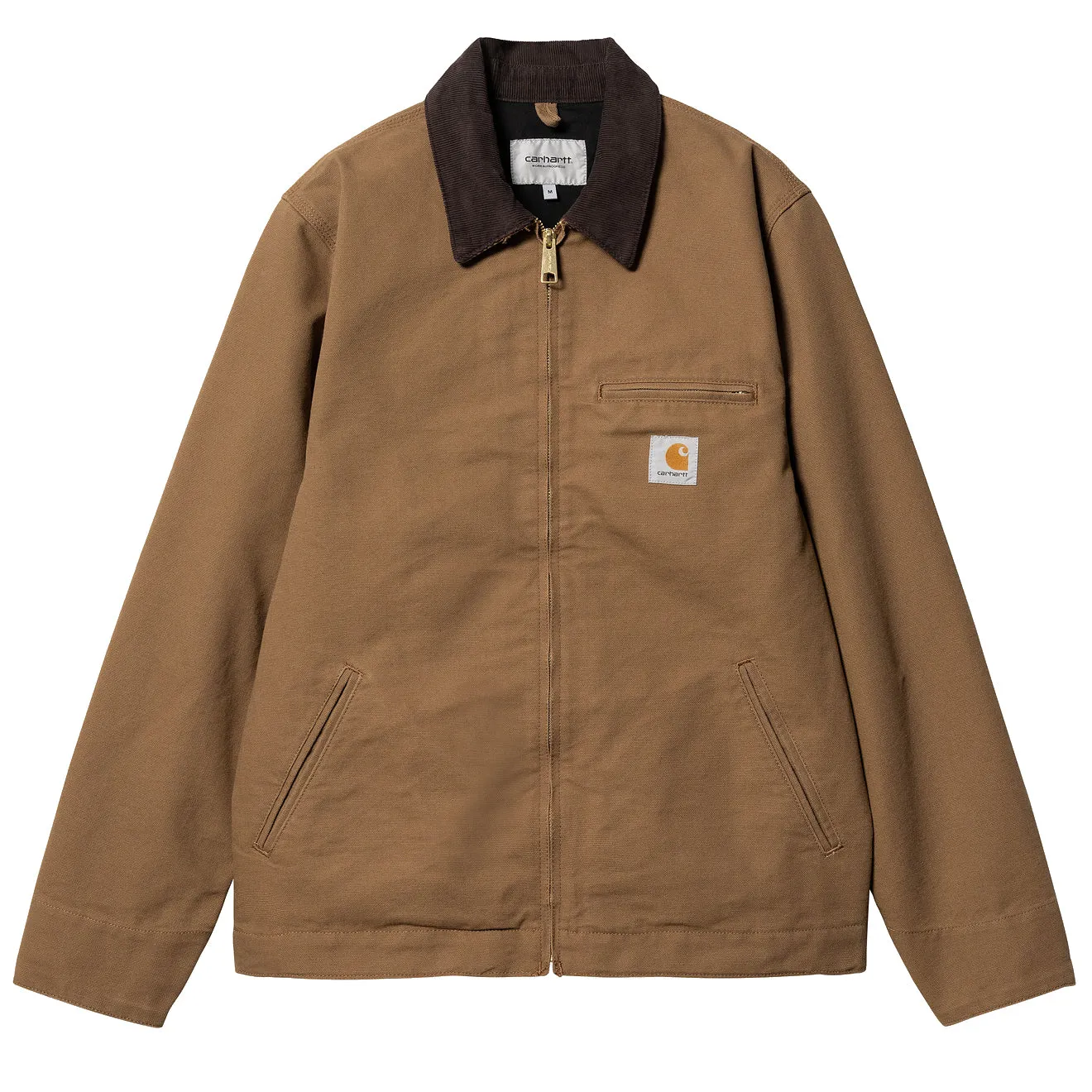 Veste Detroit Carhartt WIP Hamilton Marron / Tabac Lavé