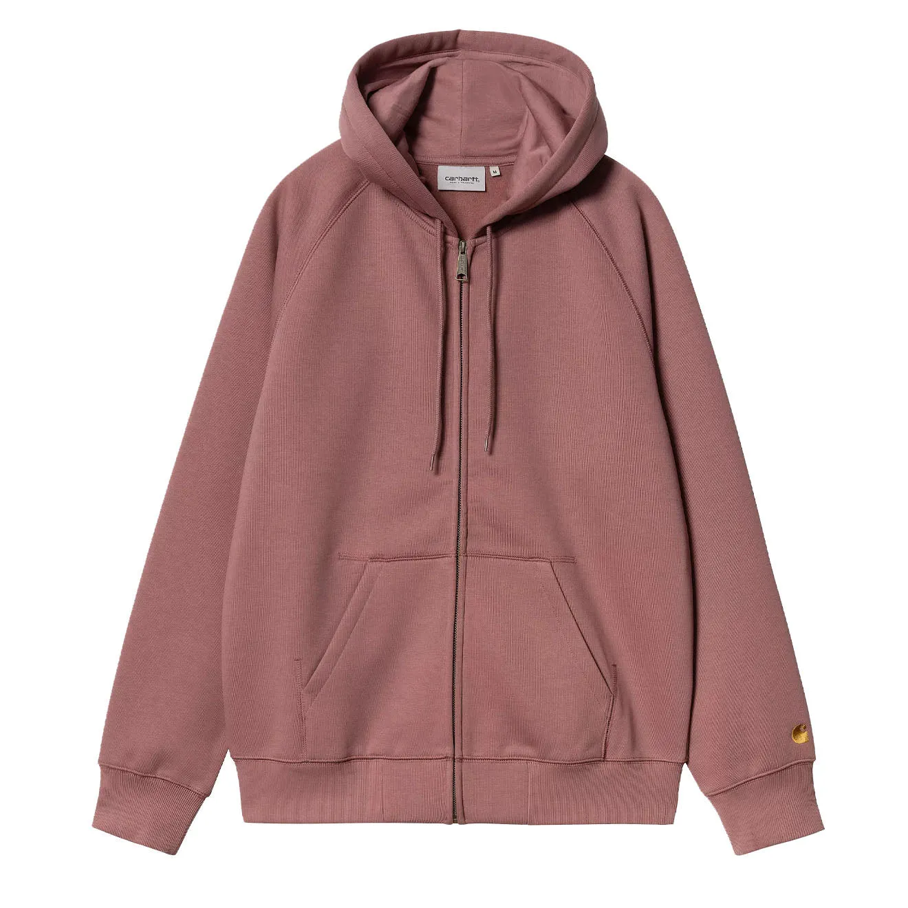 Carhartt WIP Veste à capuche Chase Rose Poussiéreux / Doré