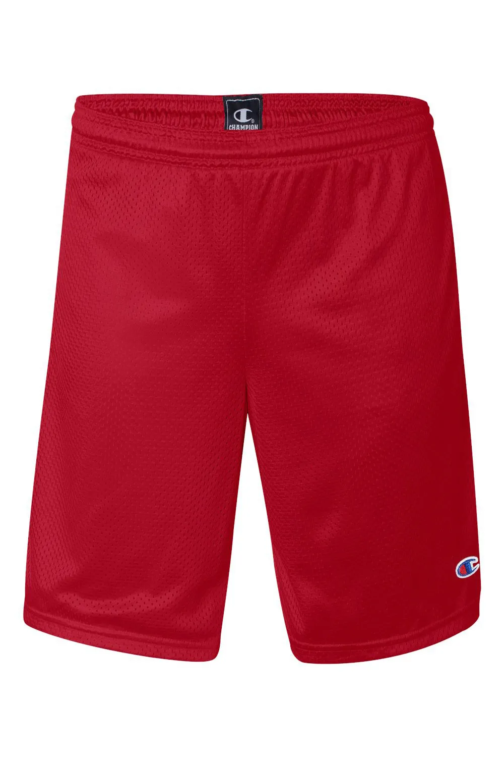 Short de sport pour hommes Champion en mesh avec poches - Rouge écarlate