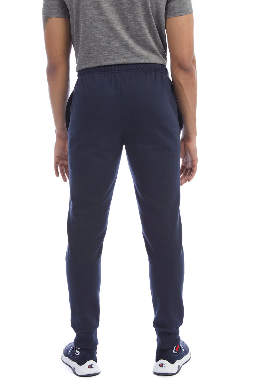 Pantalon de jogging en polaire mixte Champion pour hommes avec poches - Bleu marine