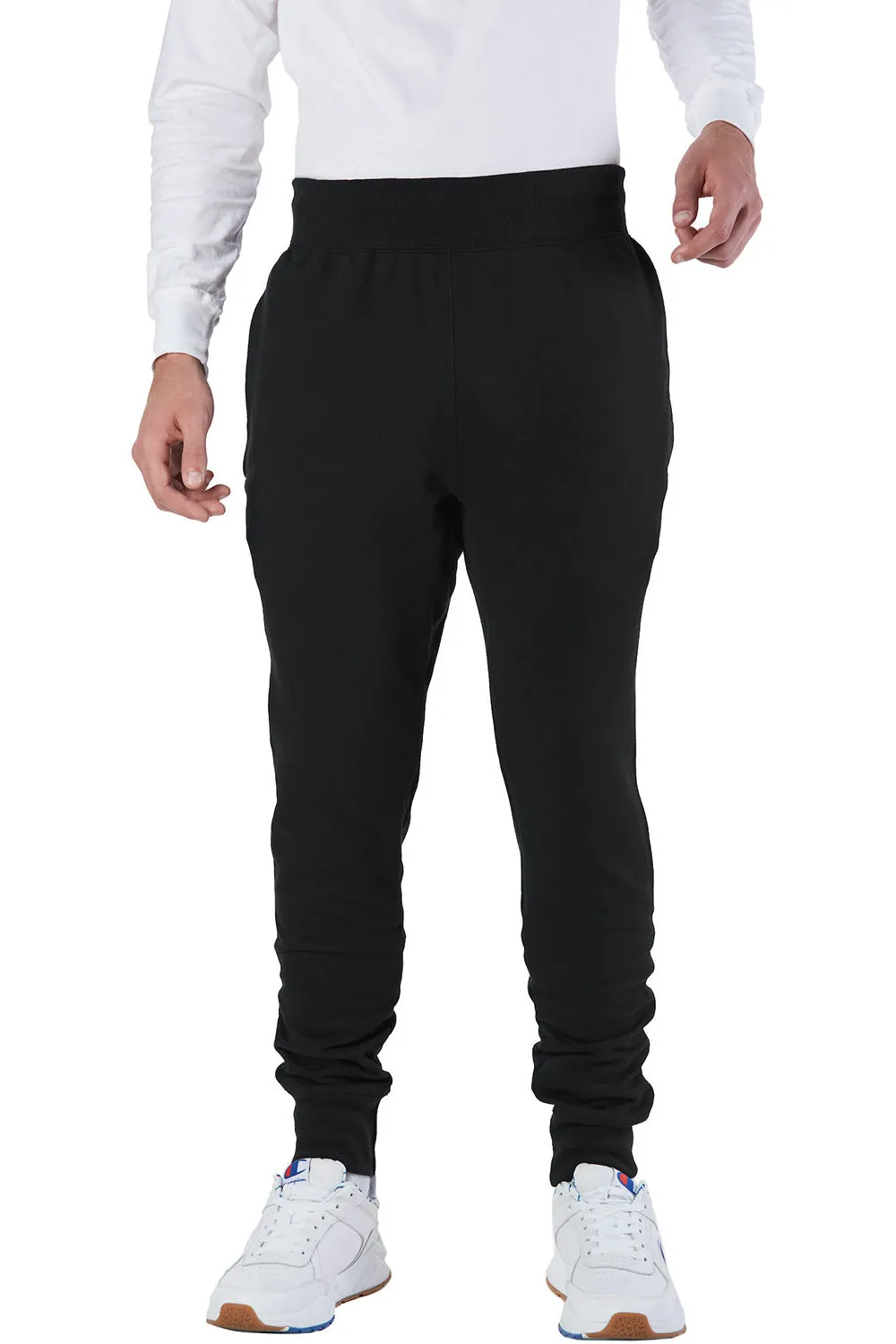 Pantalon de jogging en polaire Champion Reverse Weave avec poches - Noir