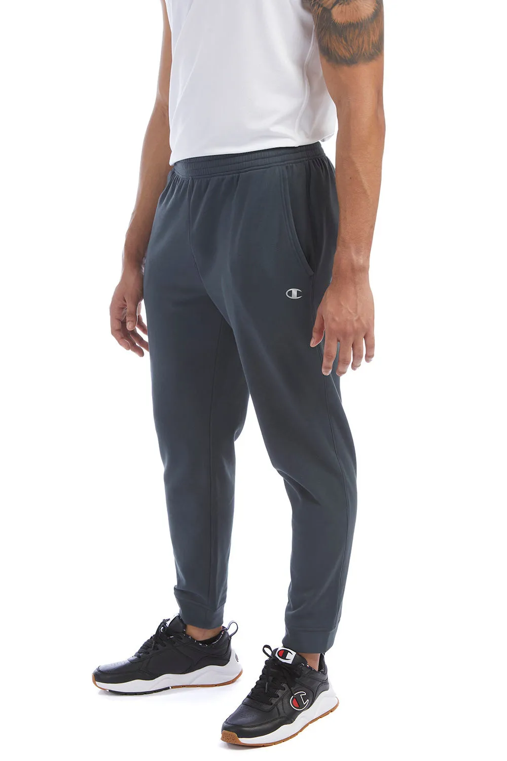 Pantalon de jogging sport pour hommes Champion avec poches - Gris discret