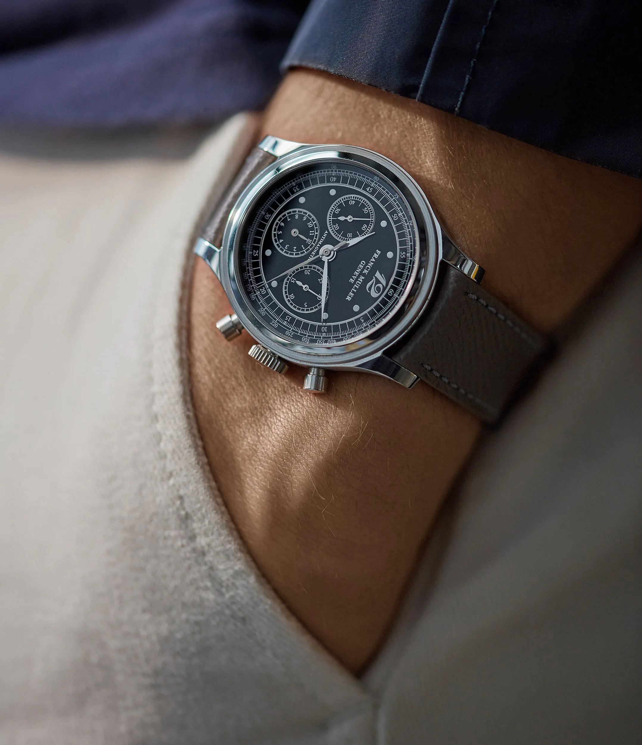 Chronographe | Production précoce | Acier