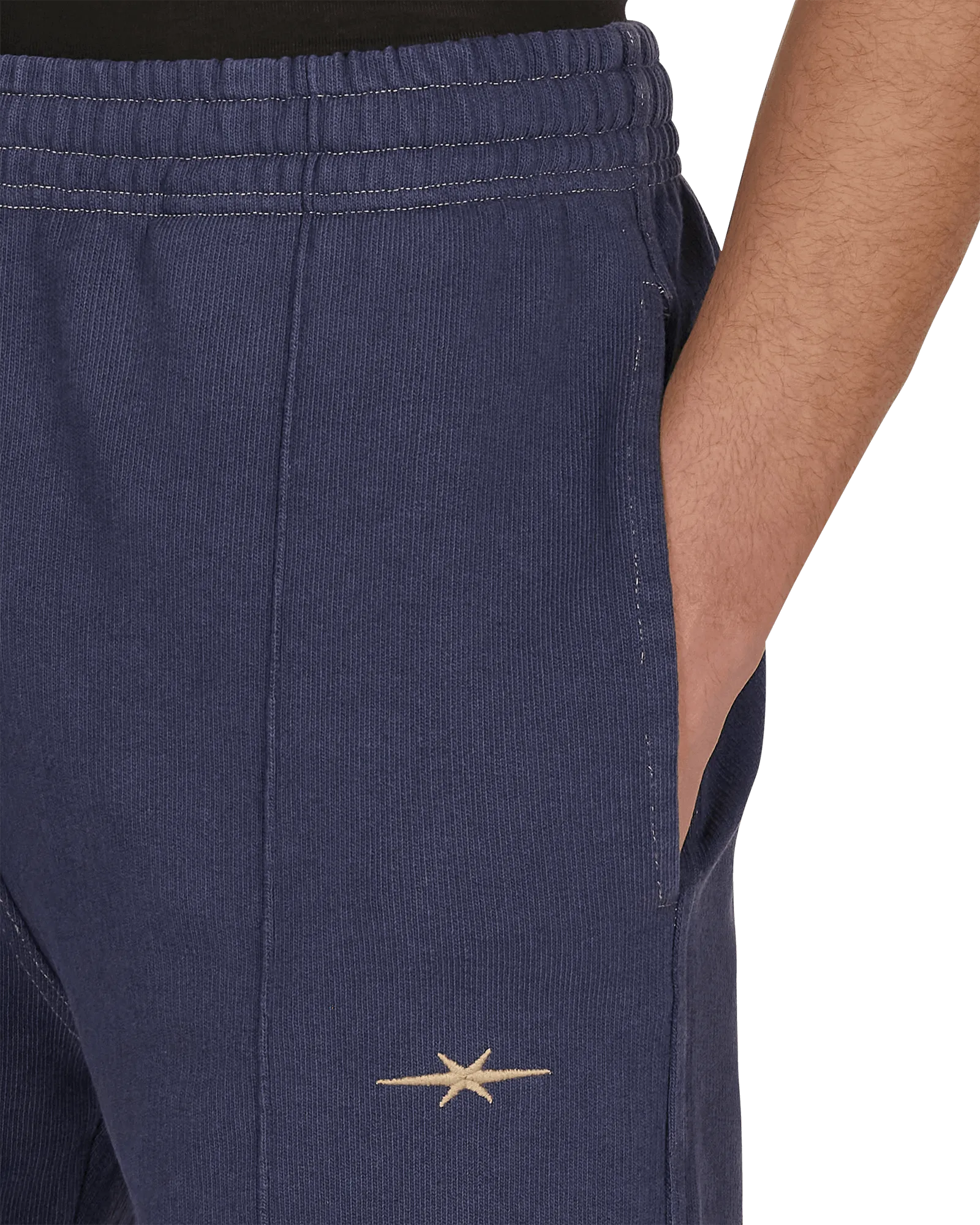 Short de survêtement à logo classique Bleu