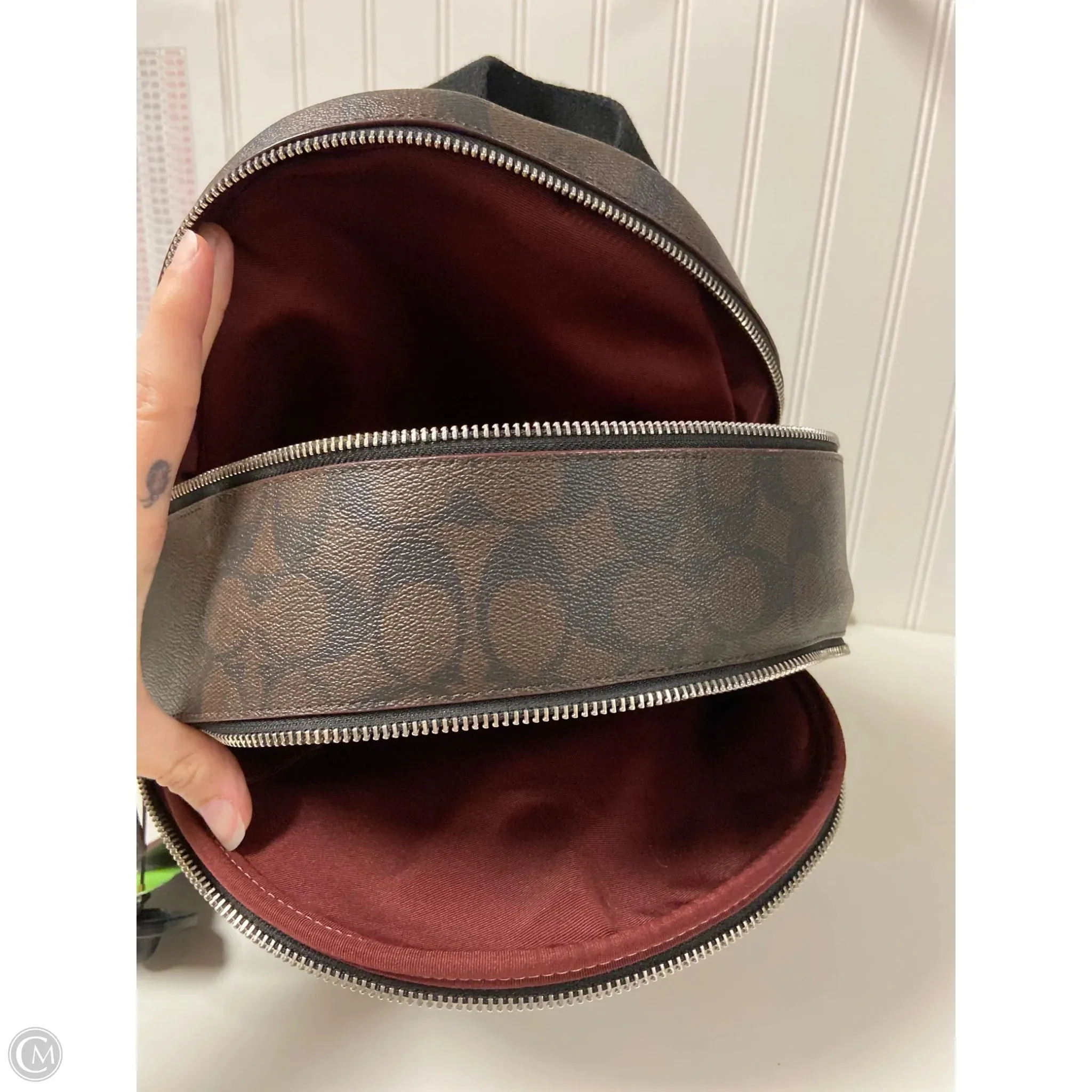 Sac à dos designer Coach par Coach, Taille : Moyen