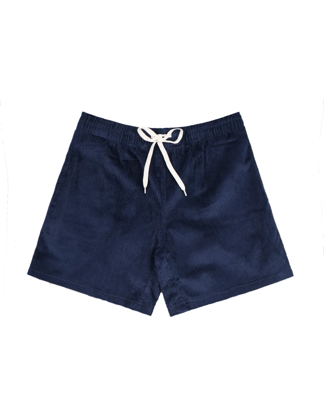 Short en velours côtelé à motifs colorés
