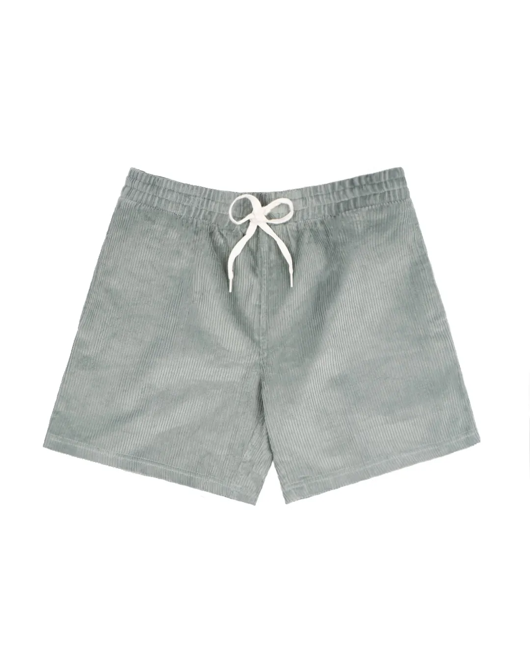 Short en velours côtelé à motifs colorés
