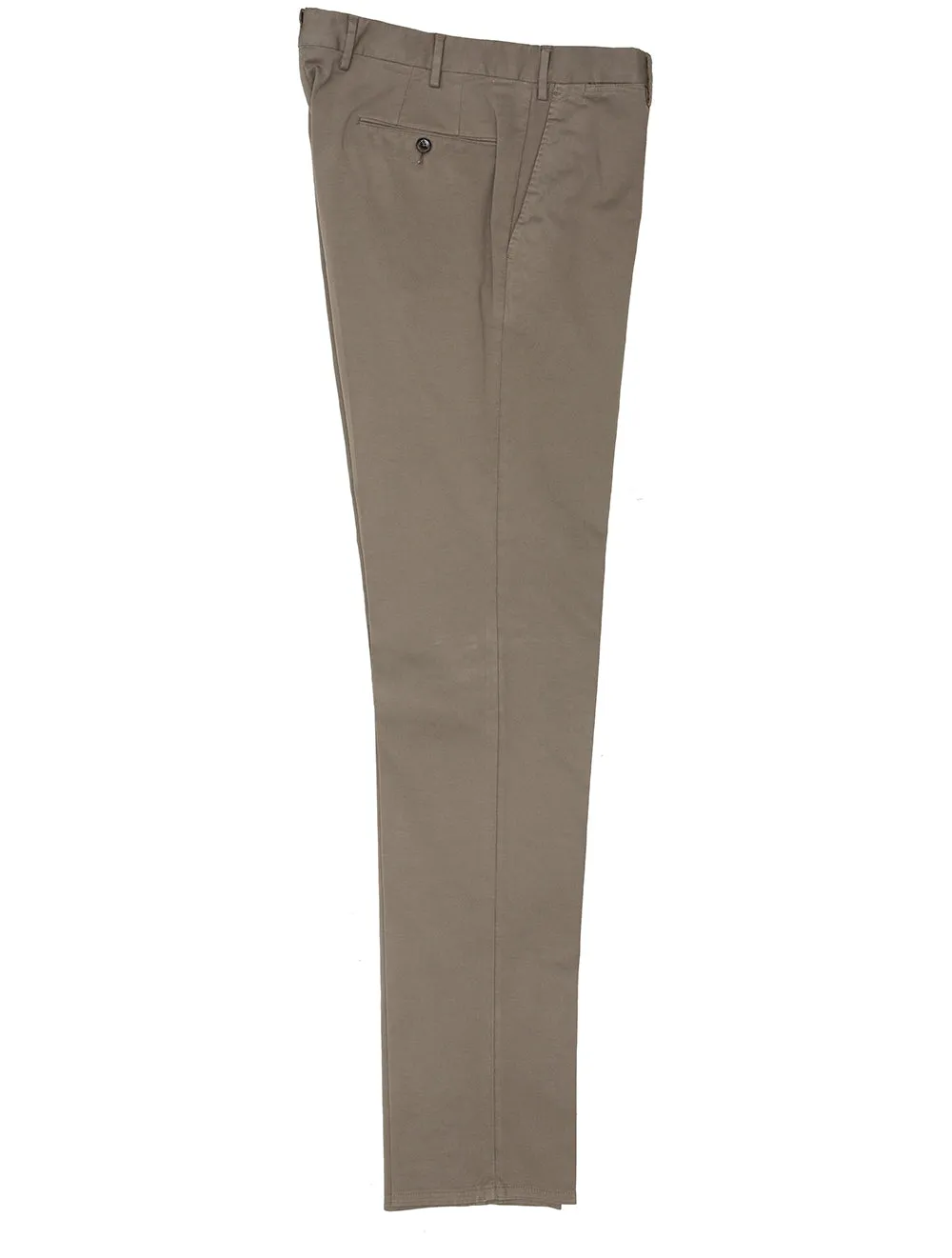 Pantalon Chino en Coton Kaki