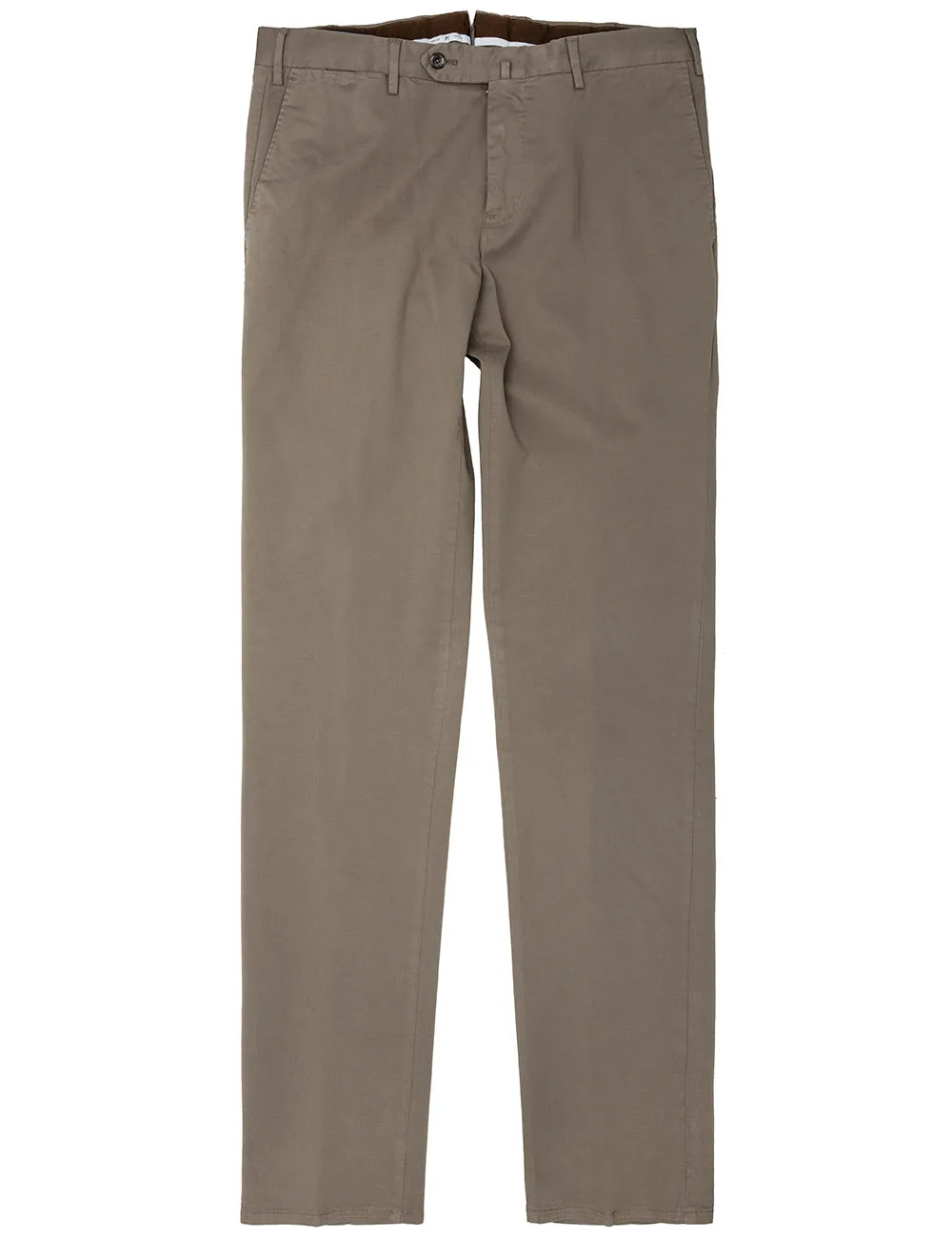 Pantalon Chino en Coton Kaki