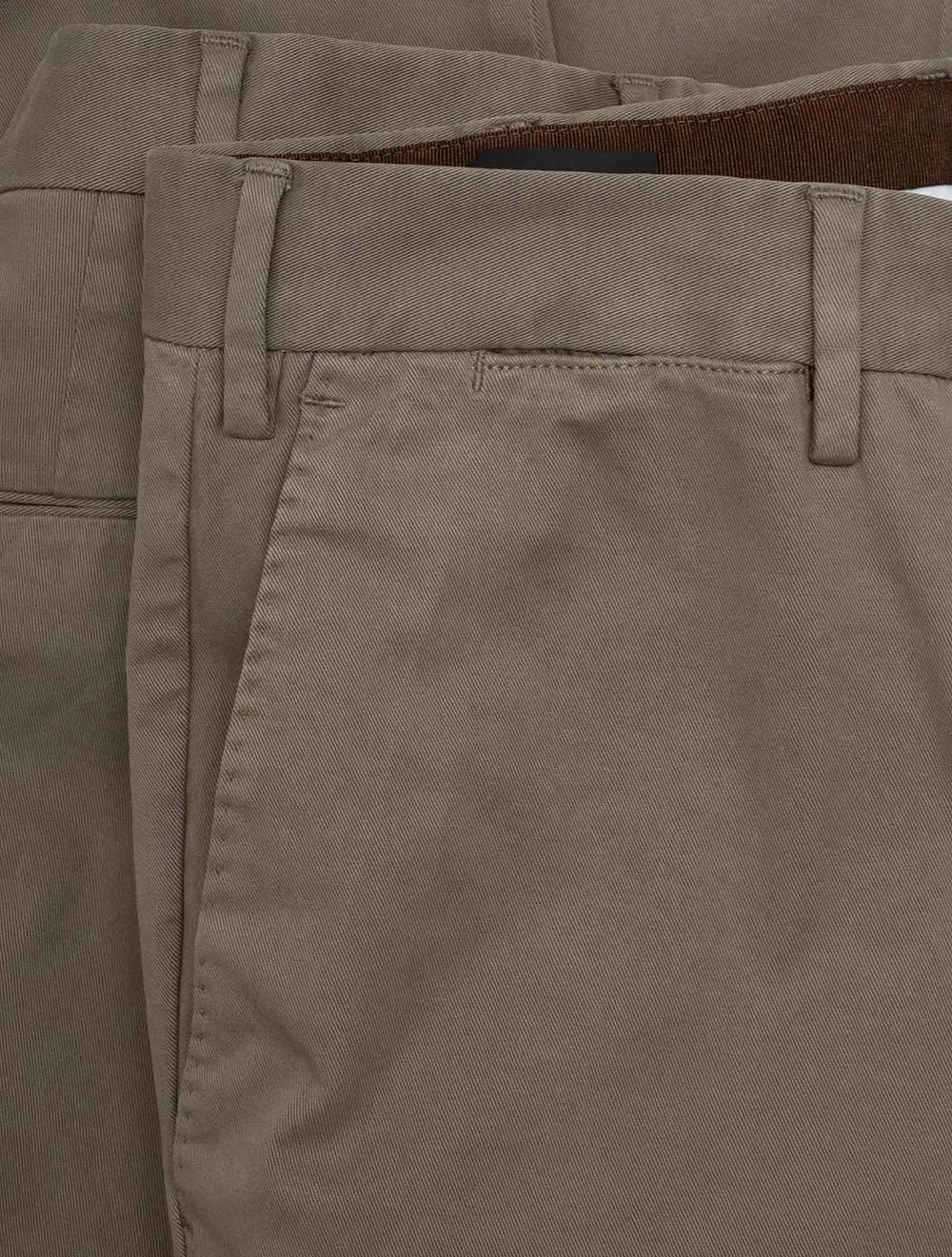 Pantalon Chino en Coton Kaki