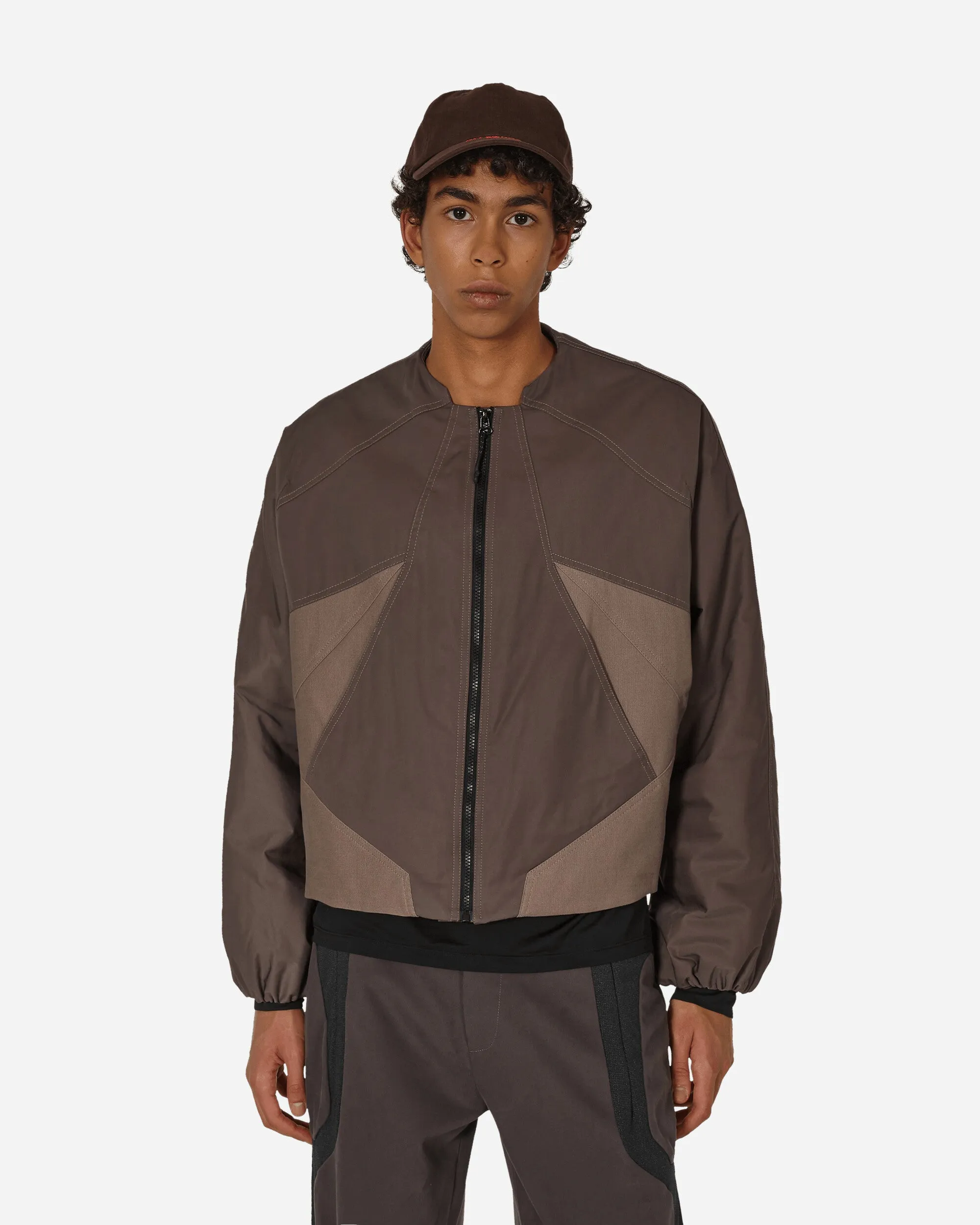 Veste courte gris foncé