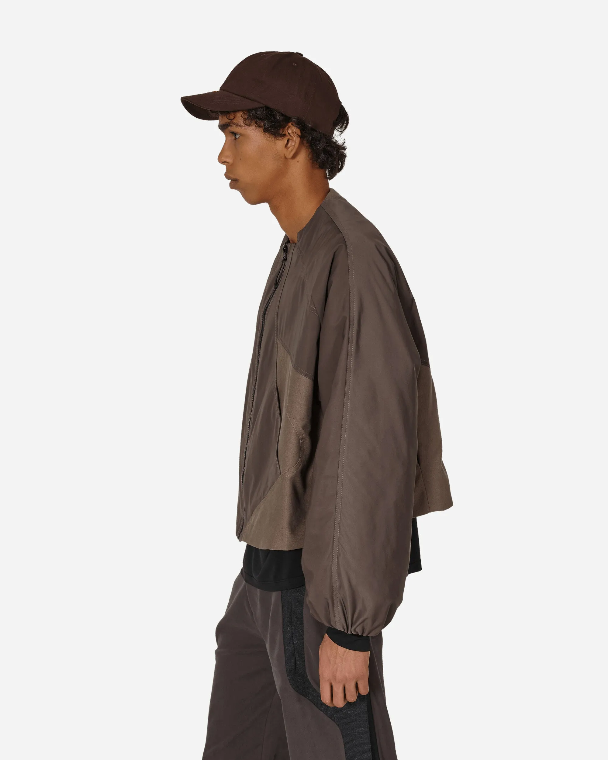 Veste courte gris foncé