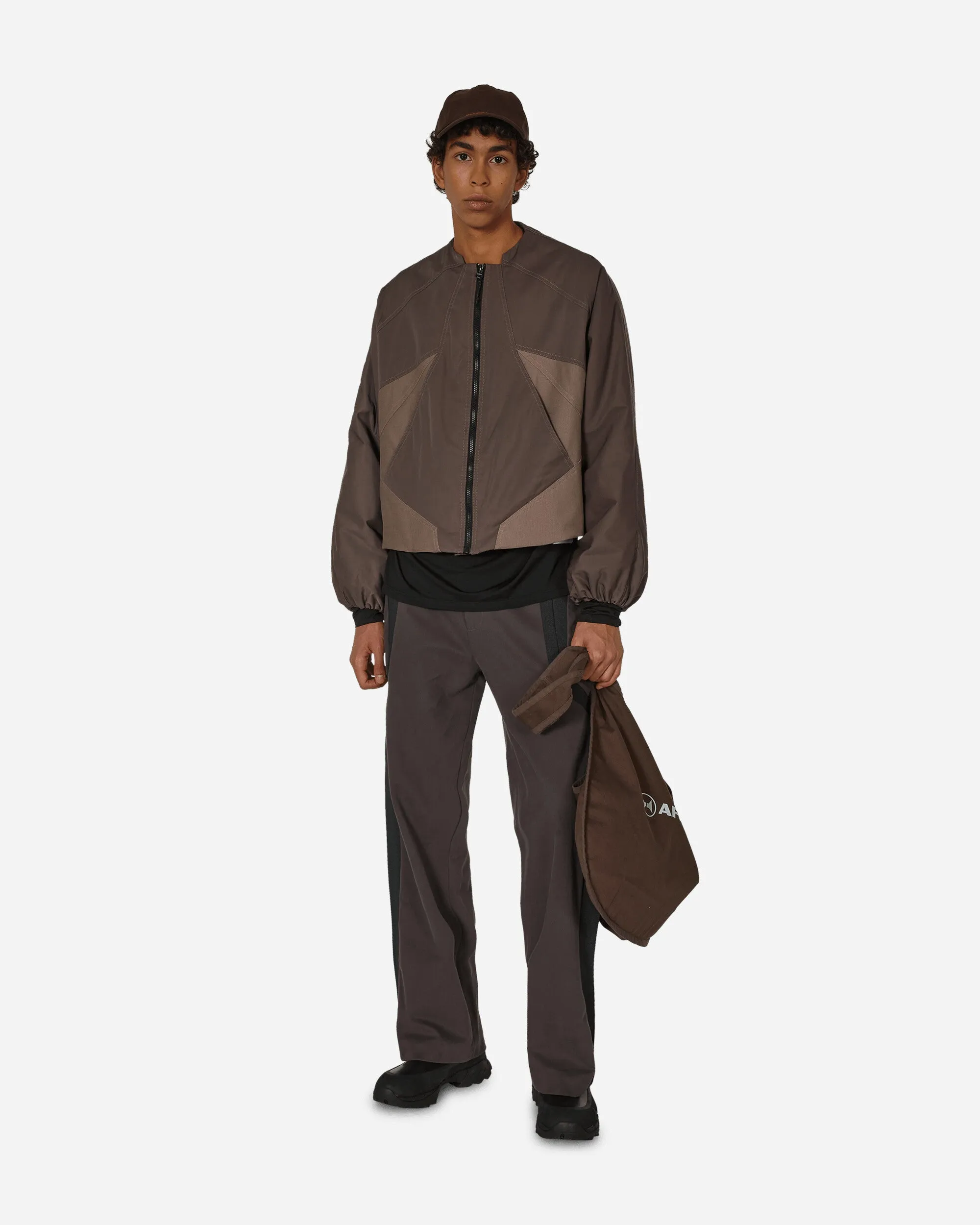 Veste courte gris foncé