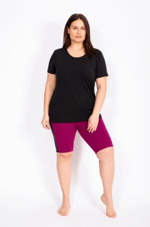 Cuissard Sport Le Sprint 8''Taille Plus (Magenta) de MOOV Activewear Columbia Clothing