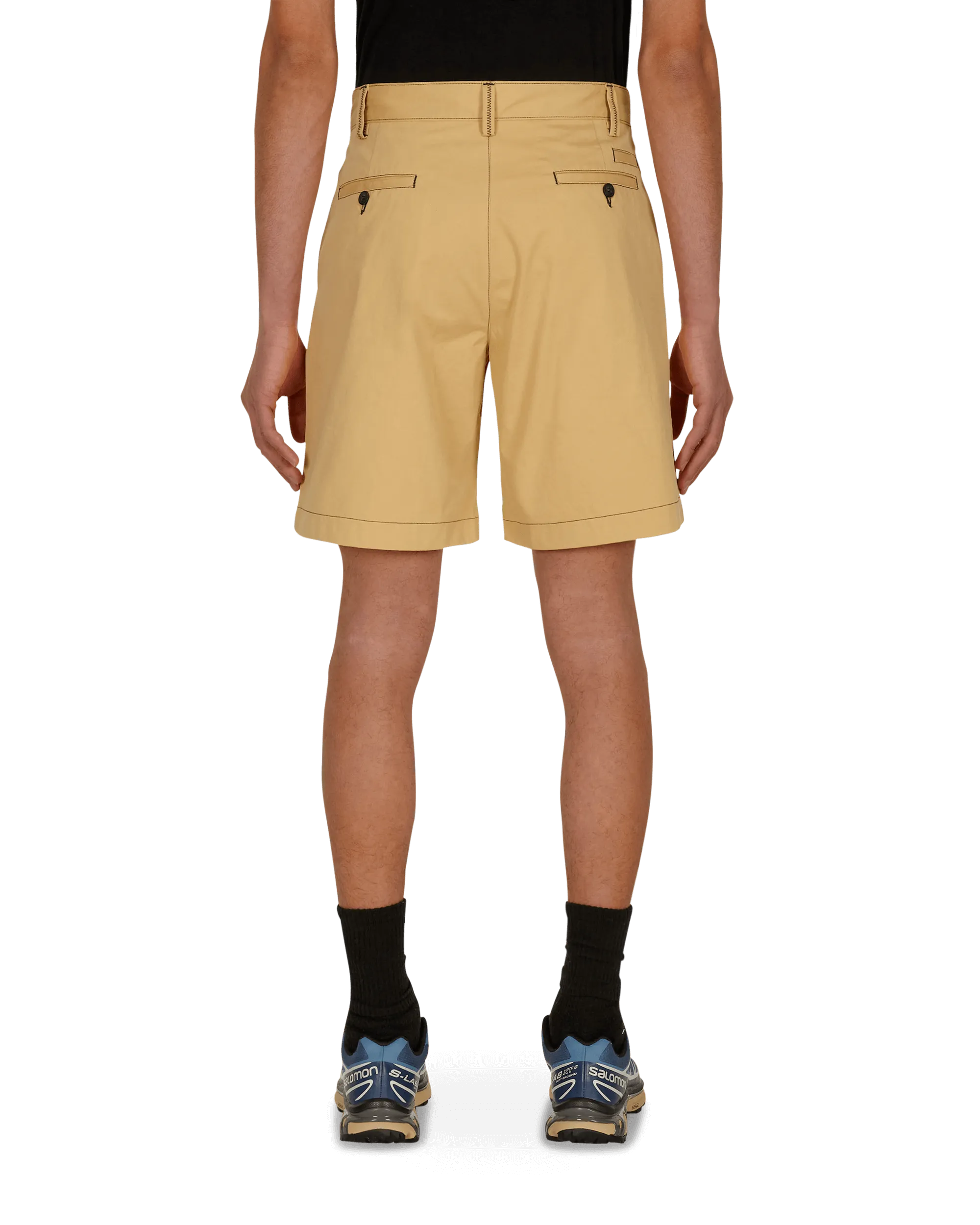 Shorts de papa beige