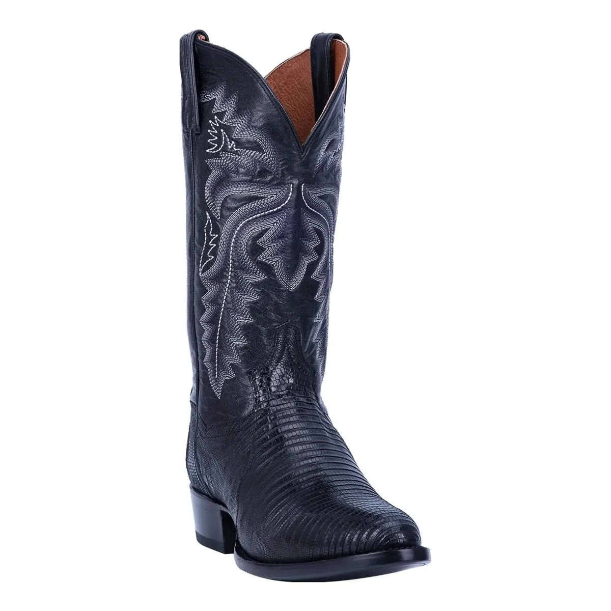 Dan Post Winston Teju Lizard Noir pour Homme