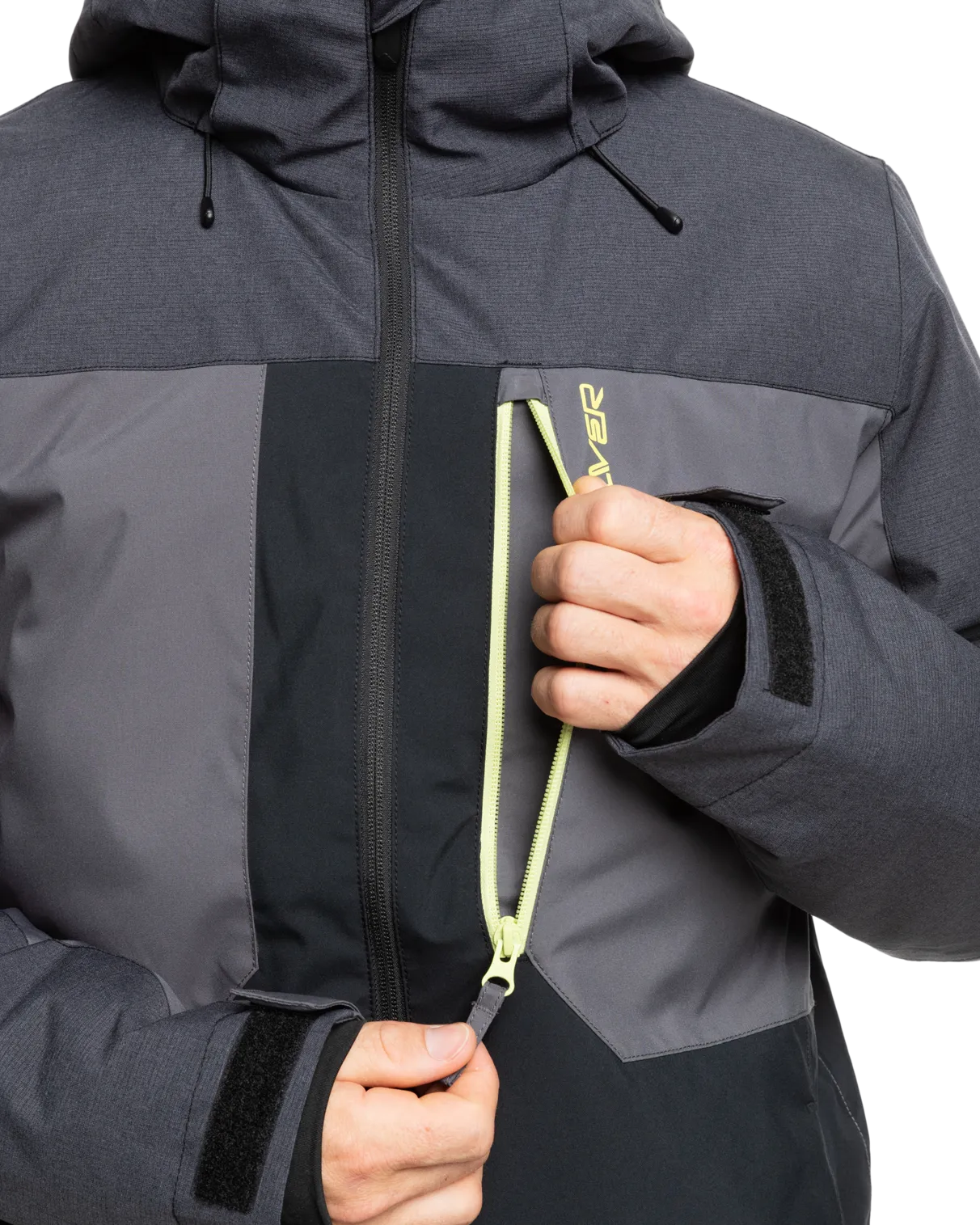 Veste technique Dawson en noir véritable