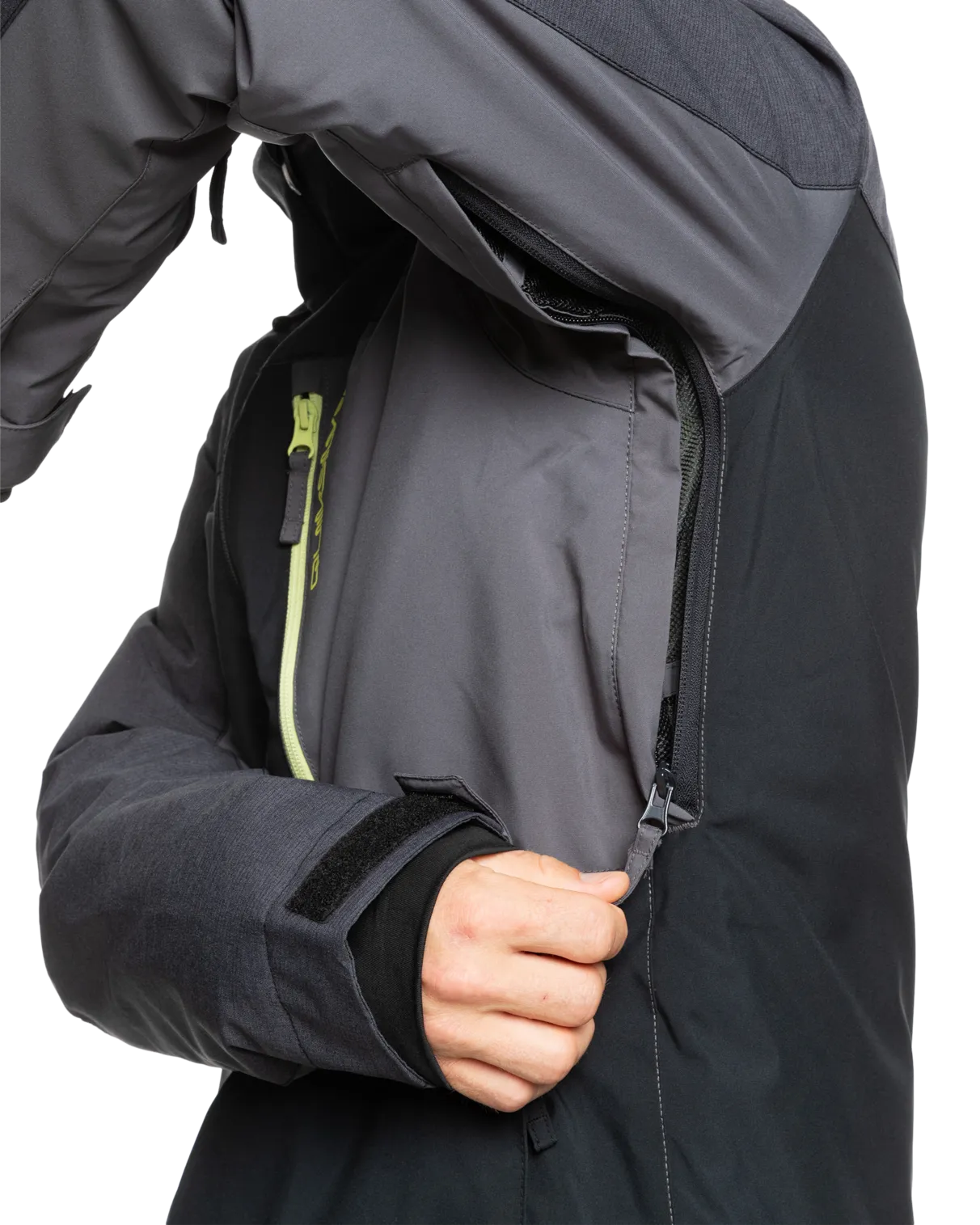 Veste technique Dawson en noir véritable