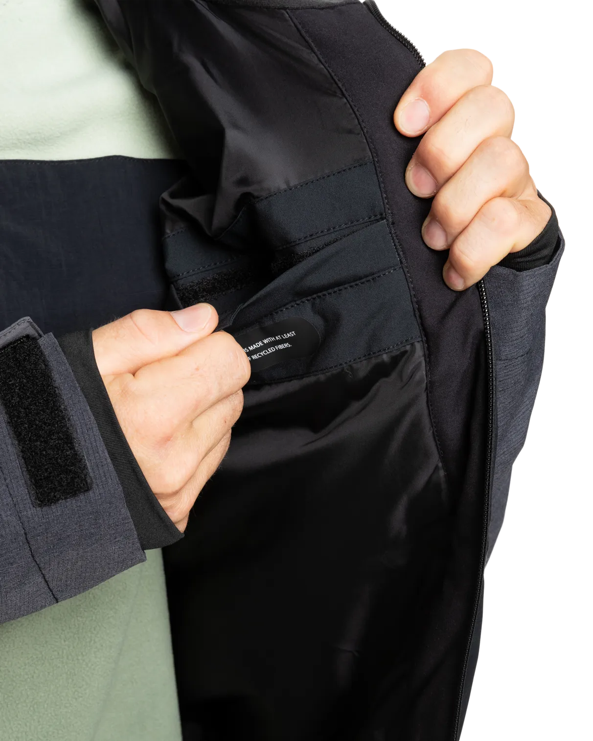 Veste technique Dawson en noir véritable