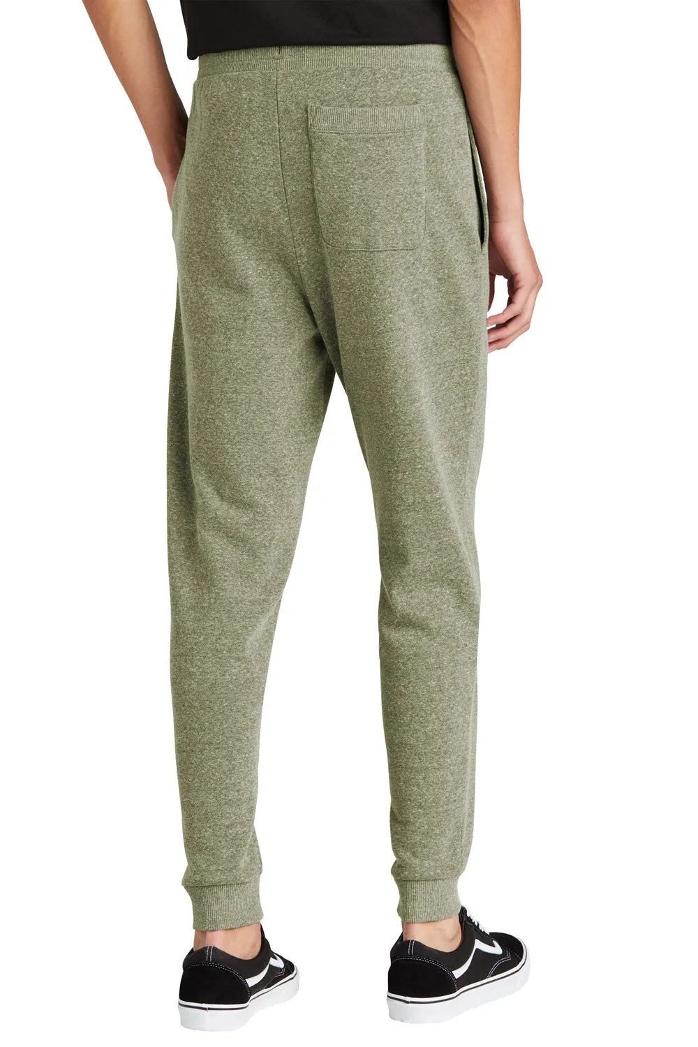 Pantalon de jogging parfait pour hommes en tri-polaire avec poches - Vert militaire givré