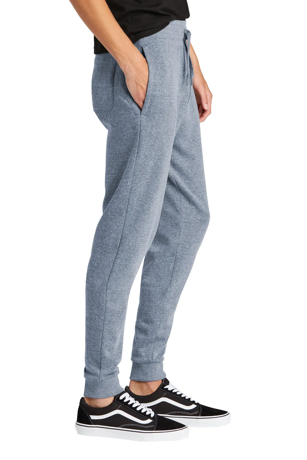 Pantalon de jogging parfait pour hommes en tri-polaire avec poches - Bleu marine givré