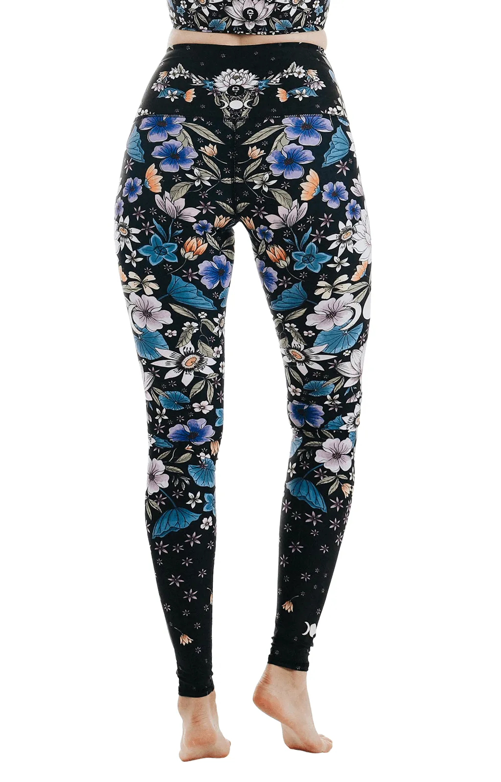 Leggings de yoga imprimés Divine Feminine par Yoga Democracy