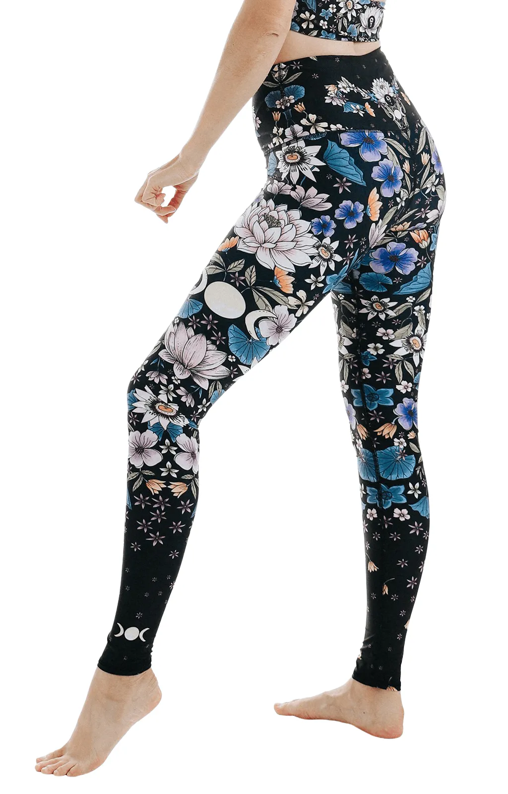 Leggings de yoga imprimés Divine Feminine par Yoga Democracy