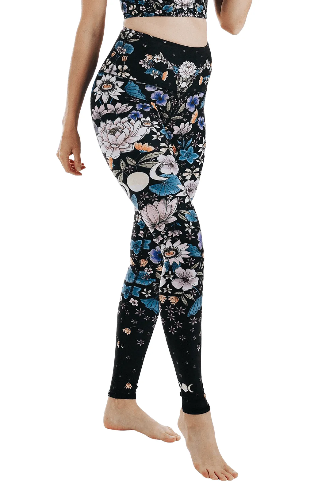 Leggings de yoga imprimés Divine Feminine par Yoga Democracy