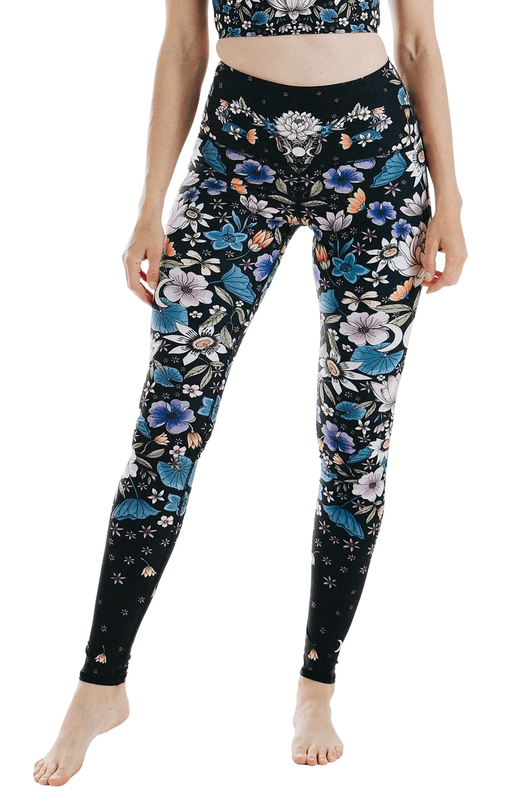 Leggings de yoga imprimés Divine Feminine par Yoga Democracy