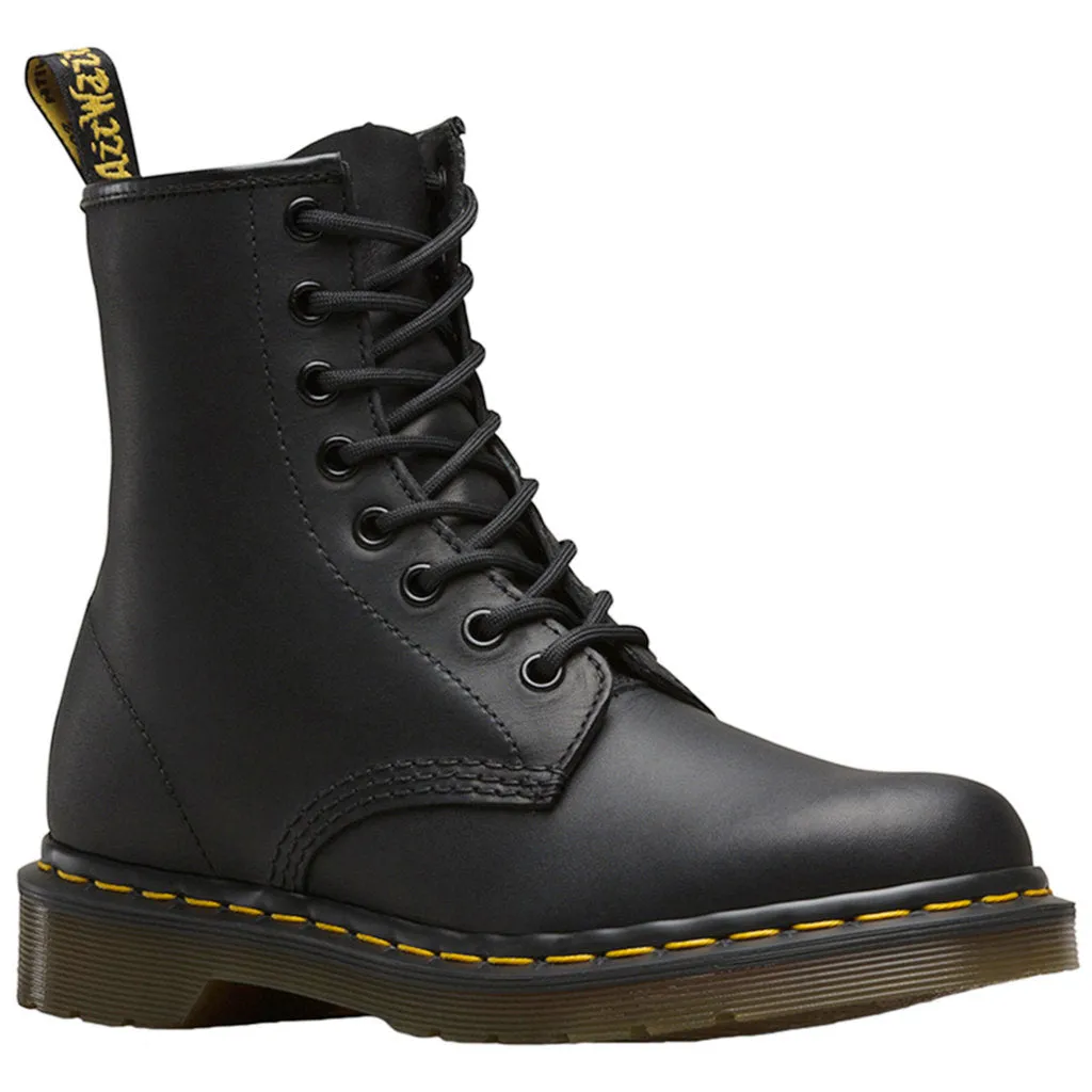 Dr. Martens 1460 Bottines unisex à 8 œillets en cuir graissé
