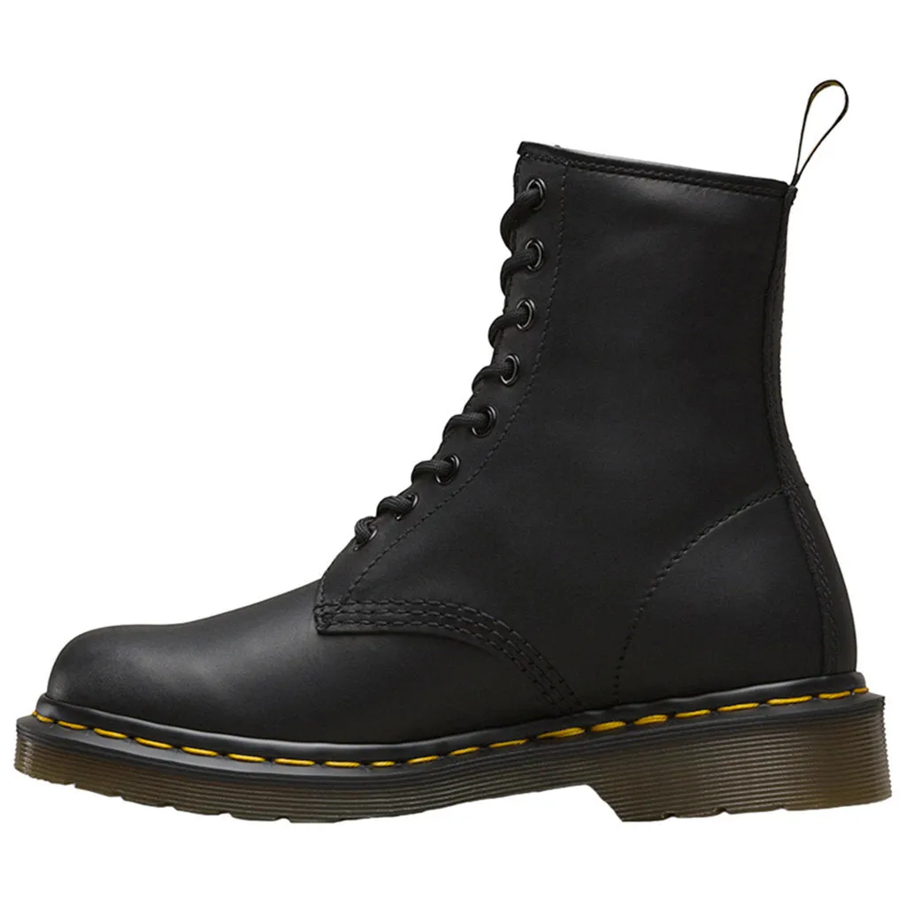 Dr. Martens 1460 Bottines unisex à 8 œillets en cuir graissé