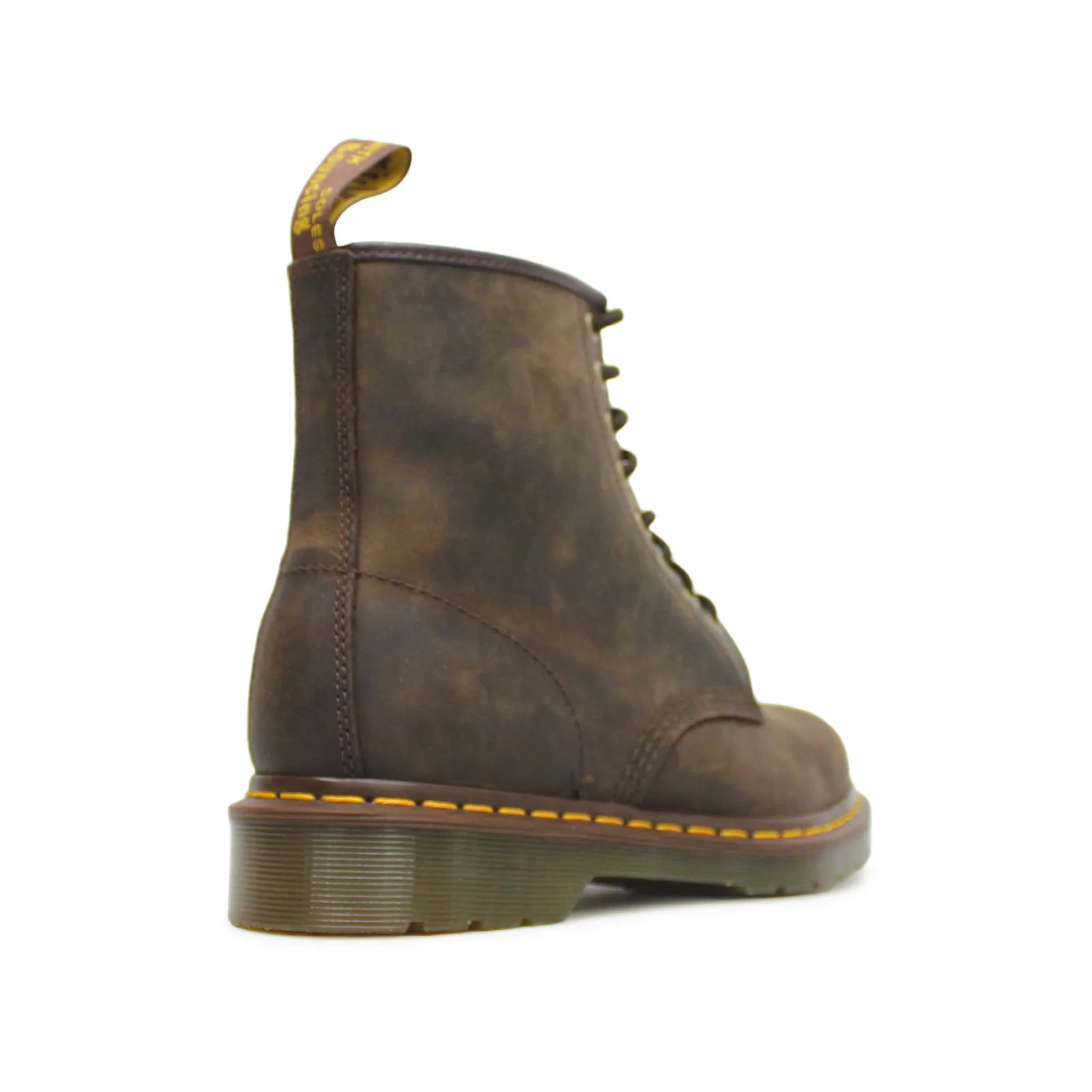 Bottes chevilles unisexes Dr. Martens 1460 en cuir Crazy Horse