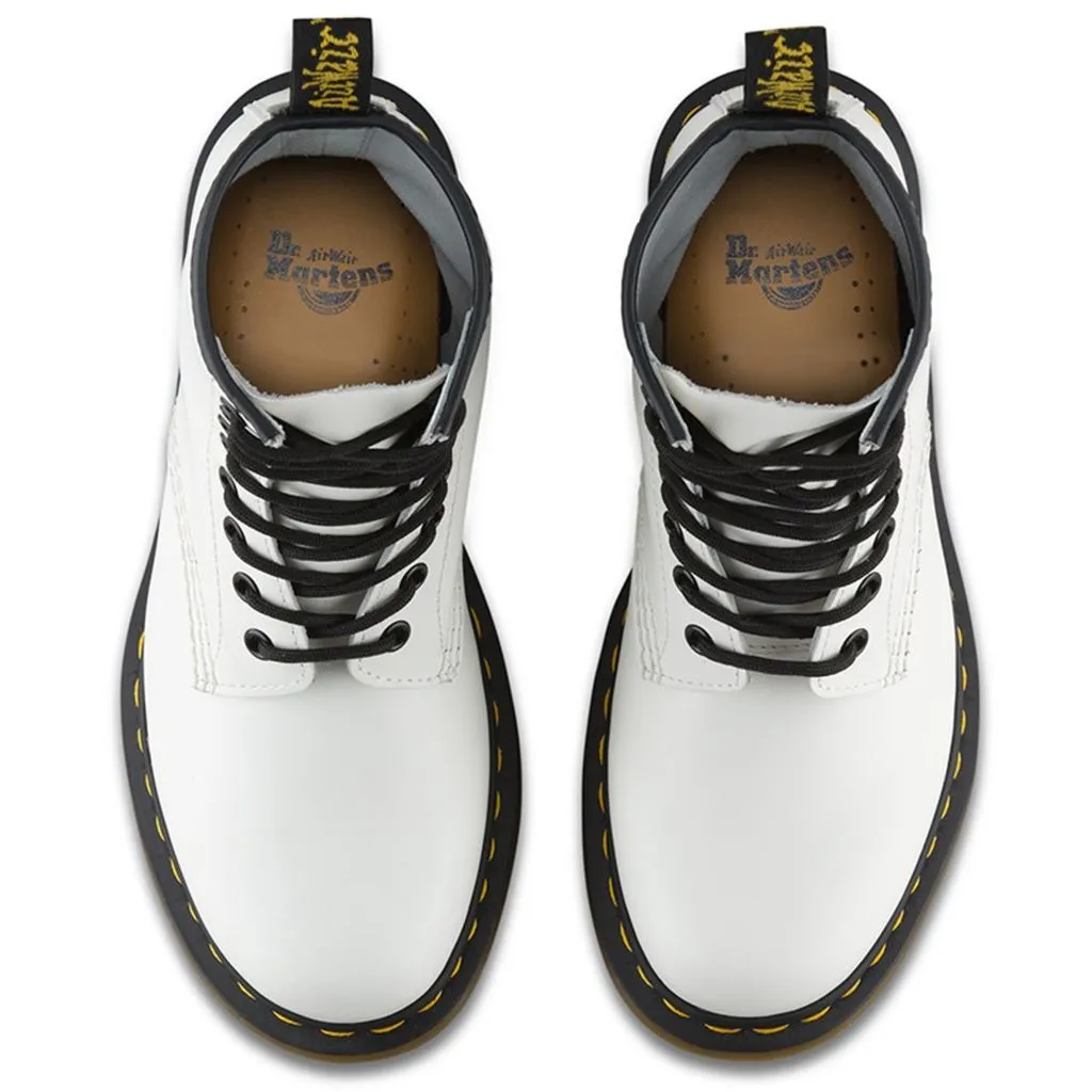 Bottes chevilles unisex Dr. Martens 1460 en cuir lisse