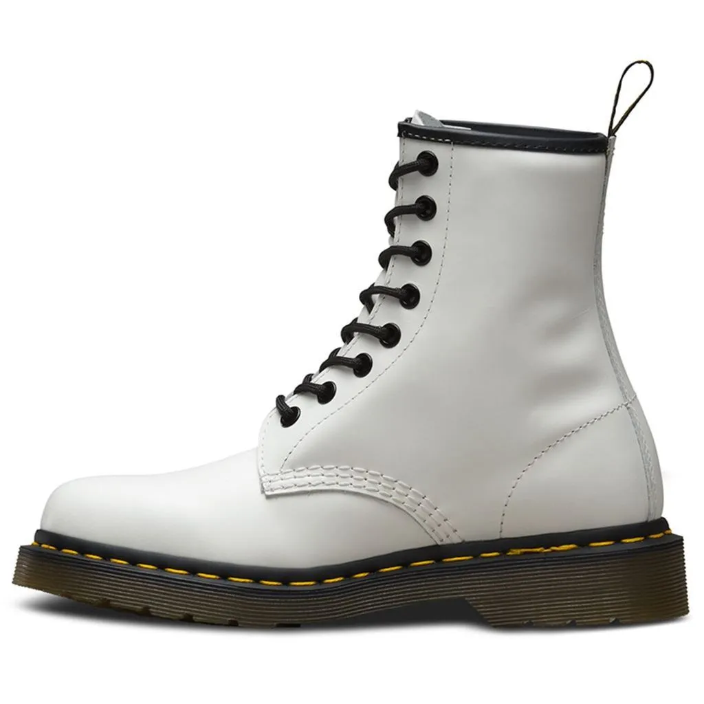 Bottes chevilles unisex Dr. Martens 1460 en cuir lisse