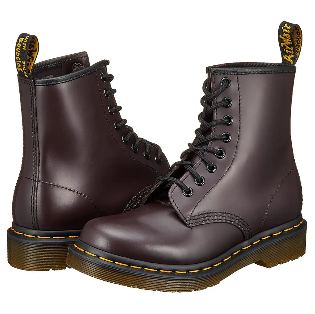Bottes chevilles unisex Dr. Martens 1460 en cuir lisse
