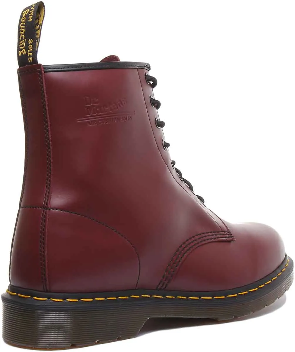 Dr Martens 1460 Lisse en Cerise Chaussures Dr Martens
