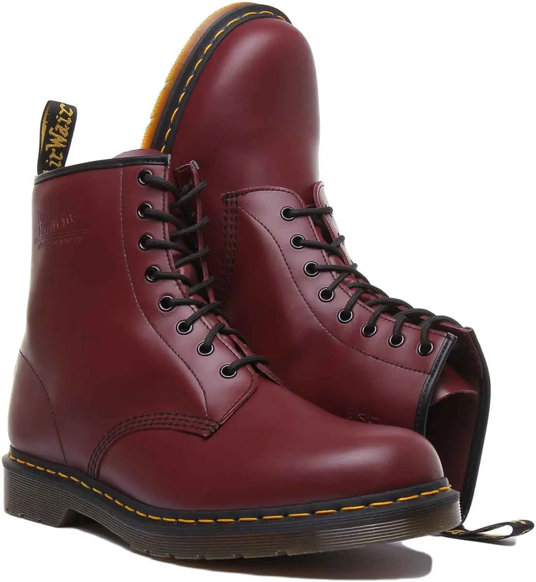 Dr Martens 1460 Lisse en Cerise Chaussures Dr Martens