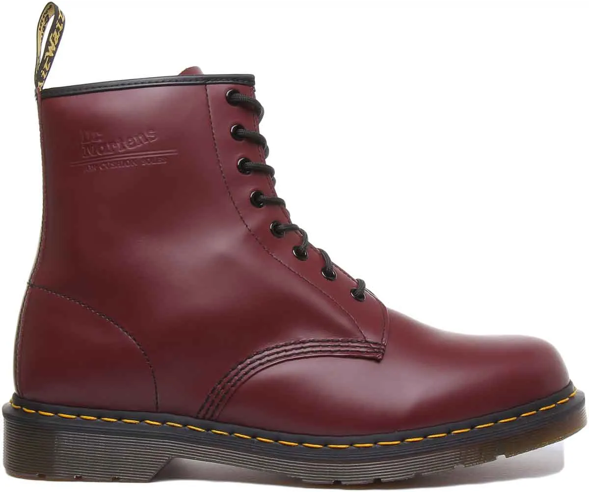 Dr Martens 1460 Lisse en Cerise Chaussures Dr Martens