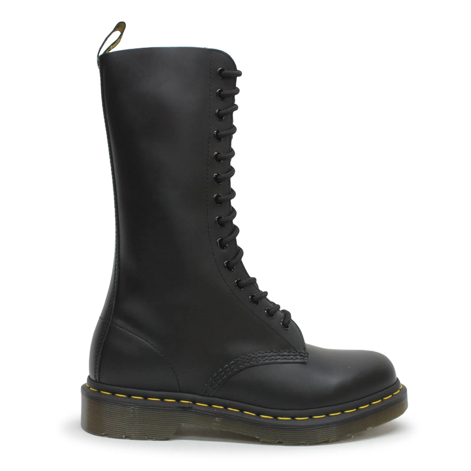 Bottes unisexes Dr. Martens 1914 à 14 œillets en cuir mi-mollet