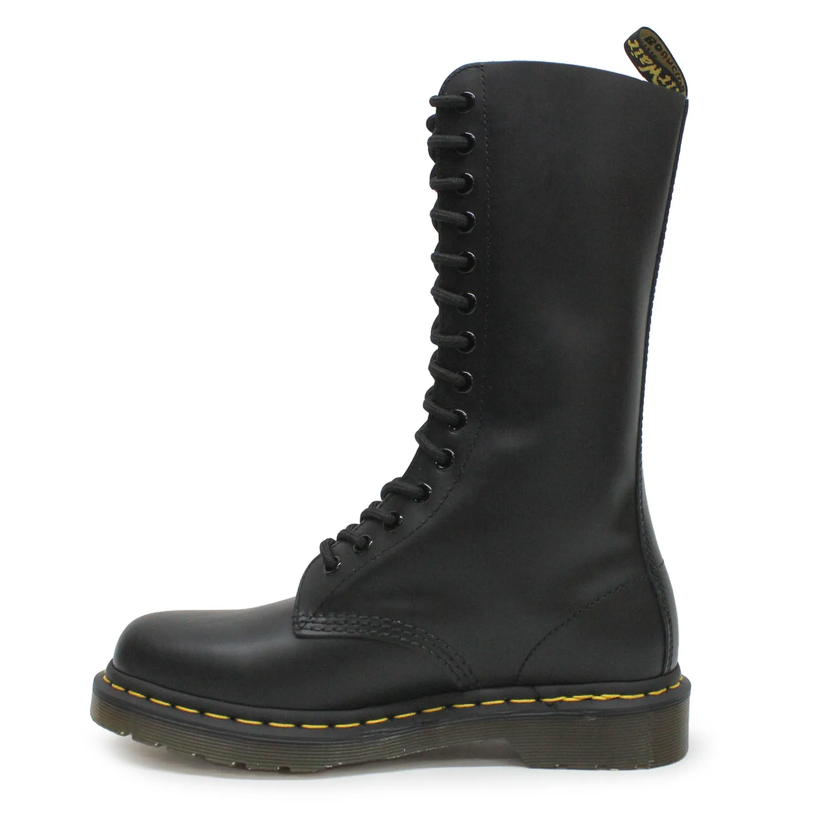 Bottes unisexes Dr. Martens 1914 à 14 œillets en cuir mi-mollet