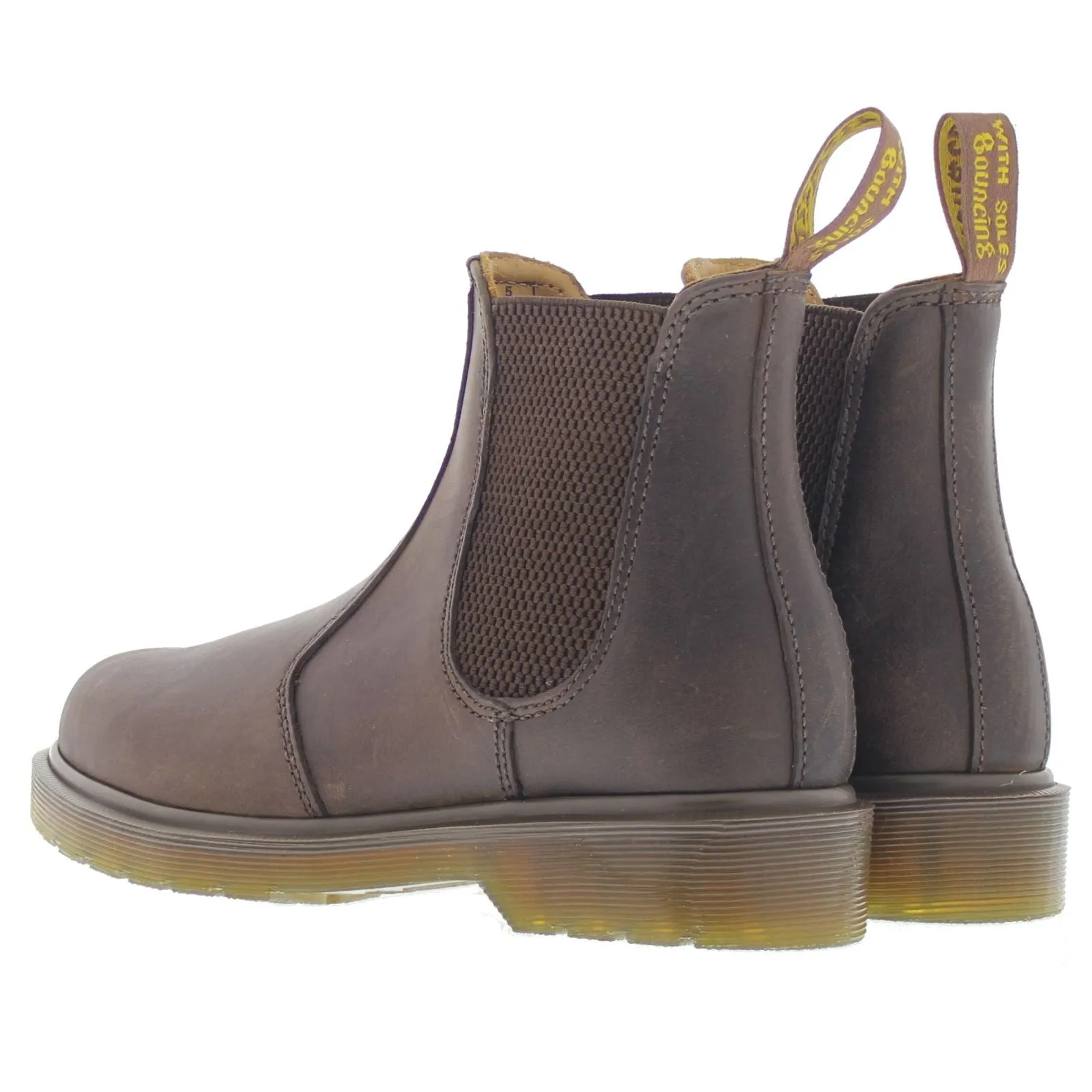 Bottes Chelsea unisex Dr. Martens 2976 en cuir nubuck