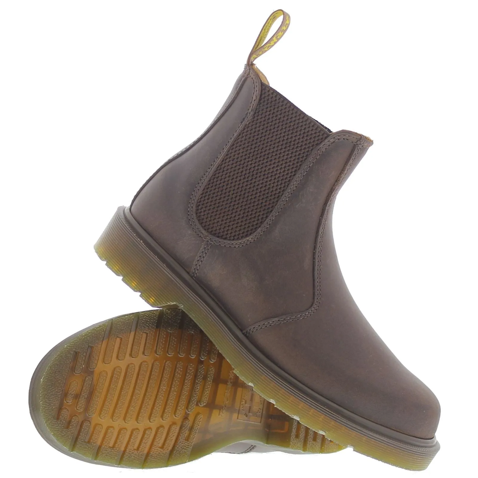Bottes Chelsea unisex Dr. Martens 2976 en cuir nubuck