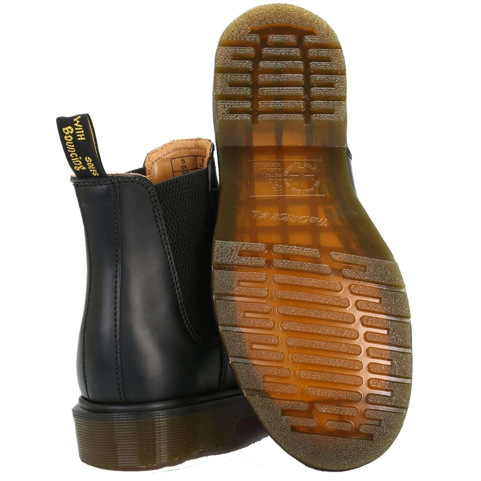 Dr. Martens 2976 Bottes Chelsea unisex en cuir lisse
