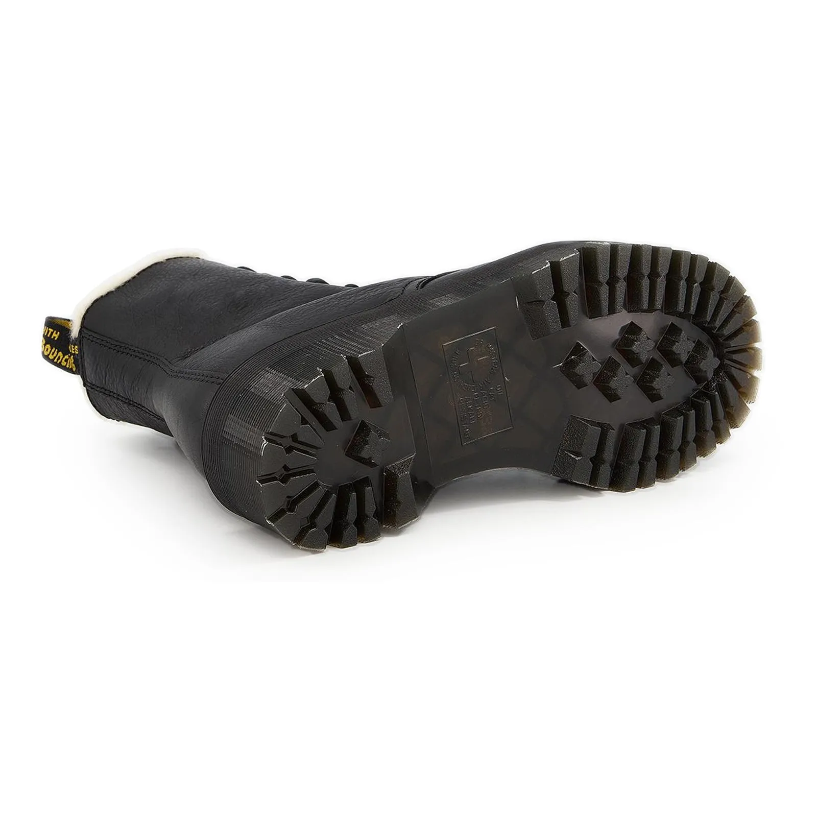 Bottes plates unisexes Dr. Martens Jadon Fl en cuir Pisa