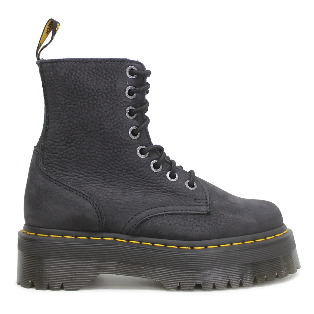 Bottes unisex à plateforme Dr. Martens Jadon III en nubuck vieilli