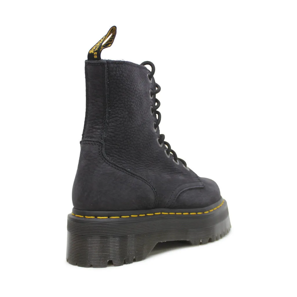 Bottes unisex à plateforme Dr. Martens Jadon III en nubuck vieilli