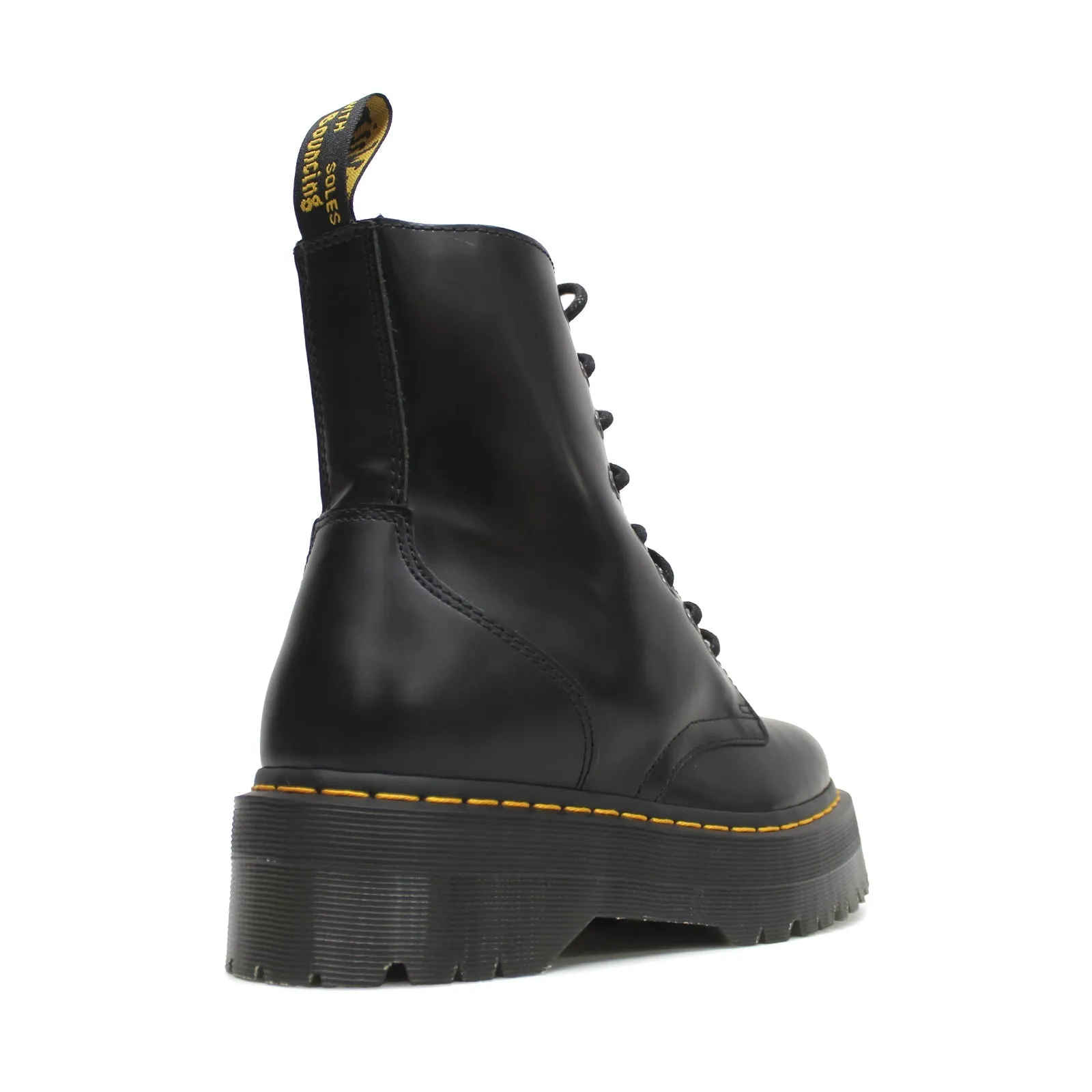 Dr. Martens Jadon Bottes Plateforme Unisexe en Cuir Lisse