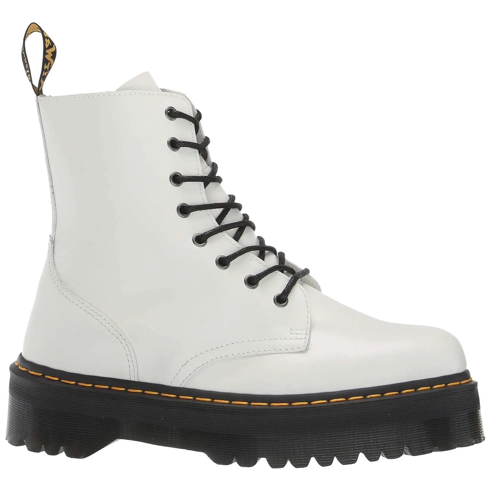 Dr. Martens Jadon Bottes Plateforme Unisexe en Cuir Lisse