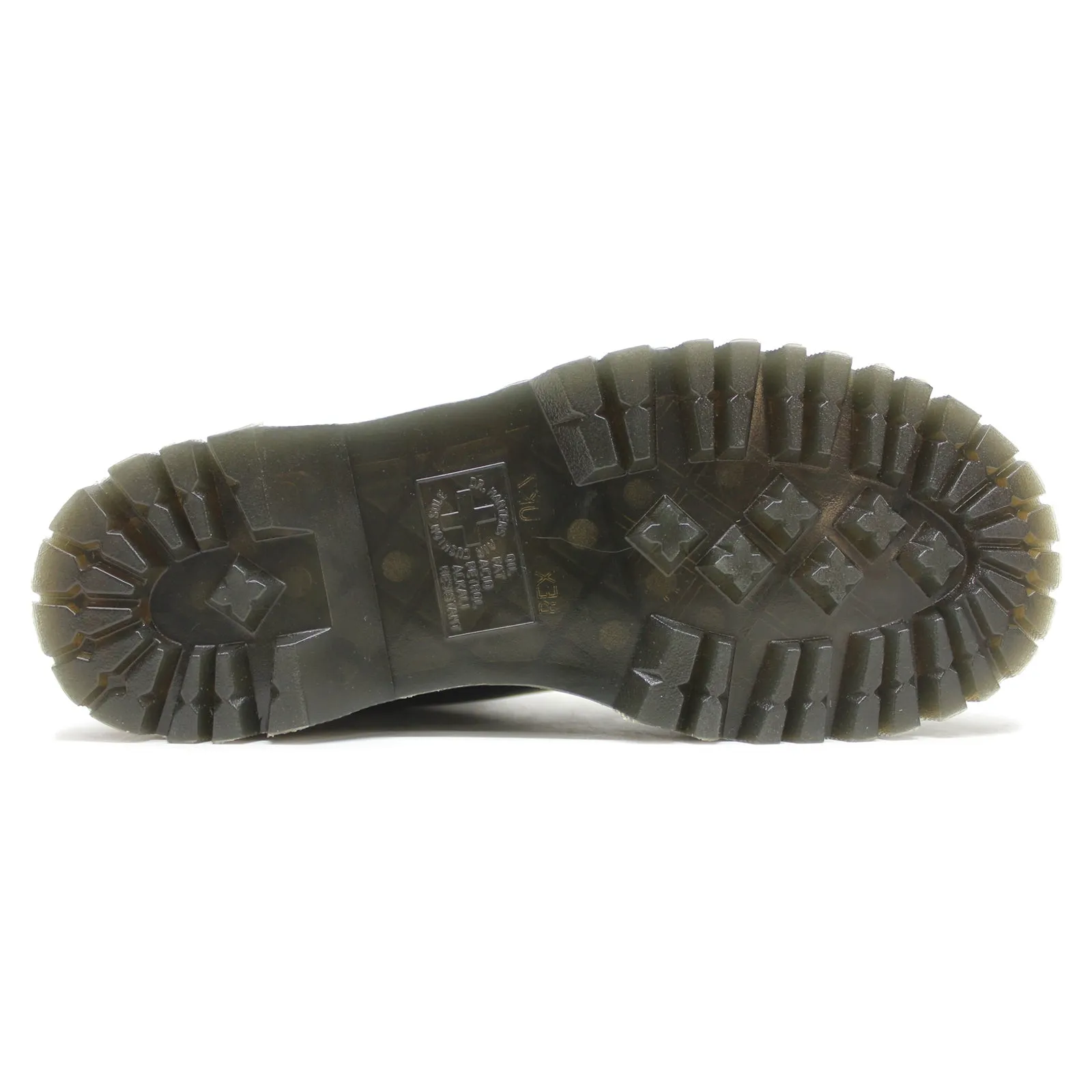 Dr. Martens Jadon Bottes Plateforme Unisexe en Cuir Lisse