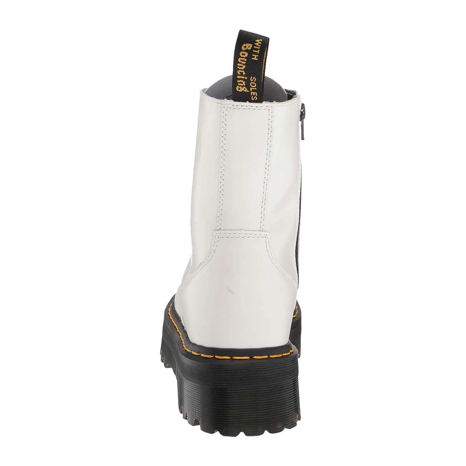 Dr. Martens Jadon Bottes Plateforme Unisexe en Cuir Lisse